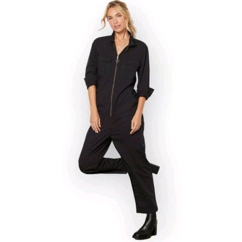 Pistola Black Utility Jumpsuit